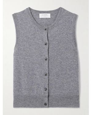La Ligne Cashmere Vest - Gray