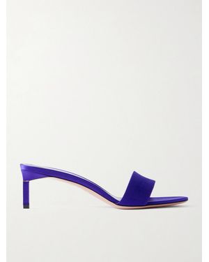 Tom Ford Satin Mules - Blue