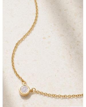 STONE AND STRAND Diamond Necklace - Metallic