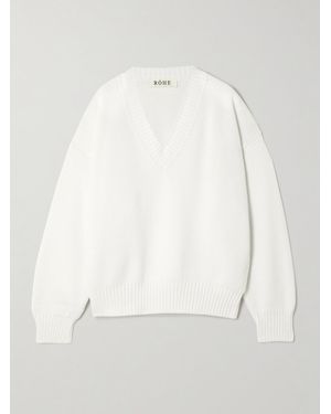 Rohe Knitted Organic Cotton Sweater - White