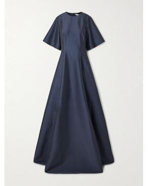 BERNADETTE Madeline Taffeta Gown - Blue