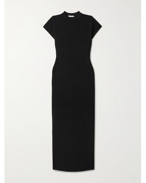 FFORME Saiba Midikleid Aus Rippstrick - Schwarz