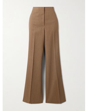 FFORME Agel Wool Wide-Leg Trousers - Natural