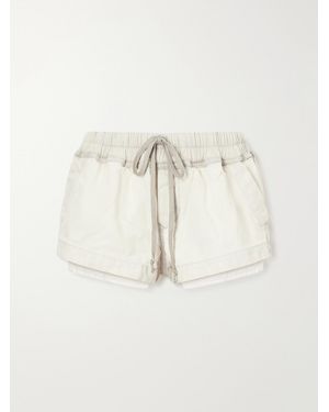 Rick Owens Denim Shorts - Natural