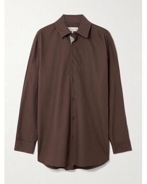 Kallmeyer Cotton-Poplin Shirt - Brown