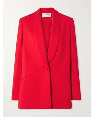Carolina Herrera Wool-Blend Blazer - Red