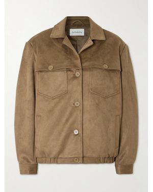 Frankie Shop Hester Gebürstete Jacke - Braun