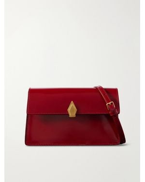 Metier Parallel 22 Leather Shoulder Bag - Red