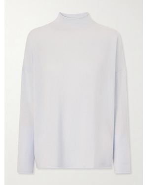 Allude Cashmere Turtleneck Sweater - Weiß