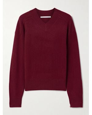 Maria McManus Pullover Aus Einer Woll-Kaschmirmischung - Rot