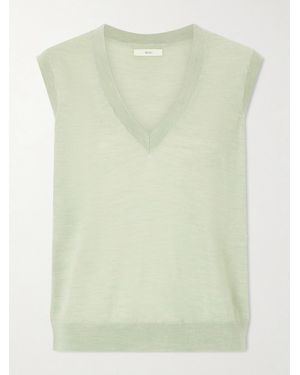 SKALL Amara Merino Wool Vest - Green