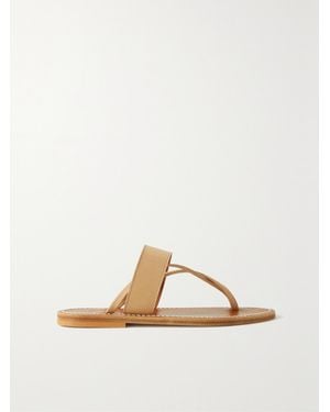 K. Jacques Net Sustain Nehru Nubuck Sandals - Natural