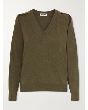 Jil Sander Cashmere Sweater - Green