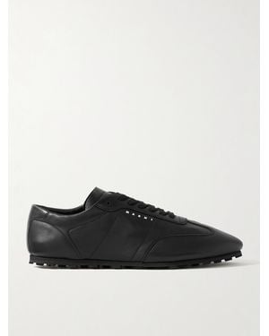 Marni Baskets En Cuir - Noir