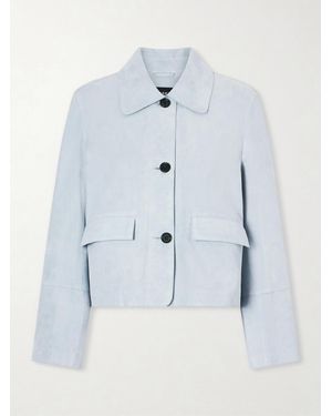 Arma Fem Suede Jacket - Blue
