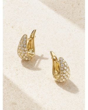 Anita Ko Baby Claw 18-Karat Diamond Earrings - Natural