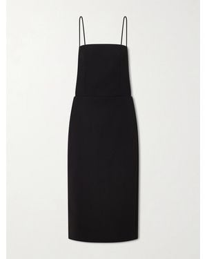 Calvin Klein Artemis Organic Cotton Midi Dress - Black