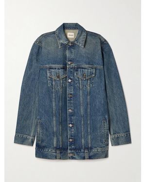 KHAITE Ross Denim Jacket - Blue