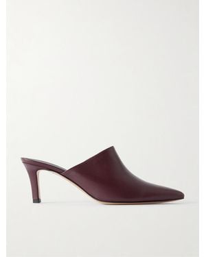 TOVE Micha Mules Aus Leder - Braun