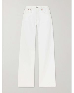 R13 Effie Straight-Leg Jeans - White
