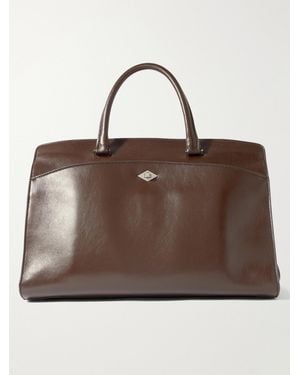 Metier Private Eye Large Leather Tote - Brown