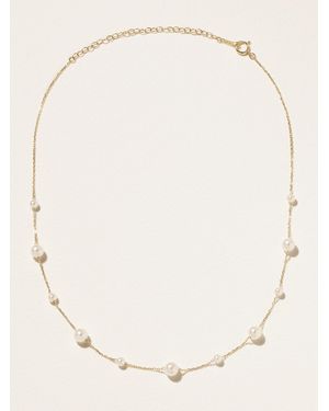 Mizuki 14-Karat Pearl Necklace - Natural