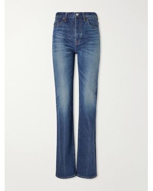 TOTEME Mid-Rise Slim-Leg Jeans - Blue