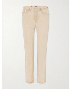 KHAITE Finley Straight-Leg Jeans - Natural