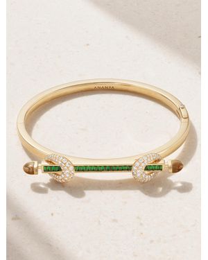 ANANYA Bracelet En Or 18 Carats (750/1000) Et Pierres Multiples Chakra - Neutre