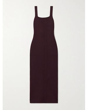 KHAITE Dixi Midikleid Aus Stretch-Strick - Lila