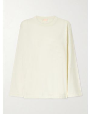 &Daughter Cotton-Jersey Sweater - Natural