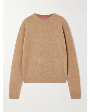 The Elder Statesman Kaschmirpullover - Natur