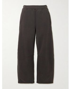 Citizens of Humanity Miro Cotton-Jersey Track Trousers - Grey