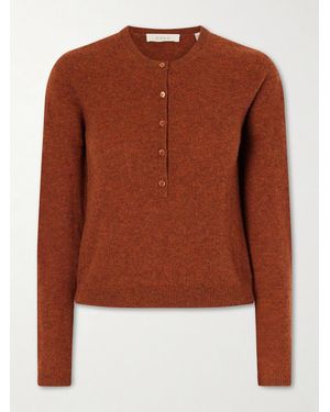 Doen Heath Henley Cashmere Jumper - Brown