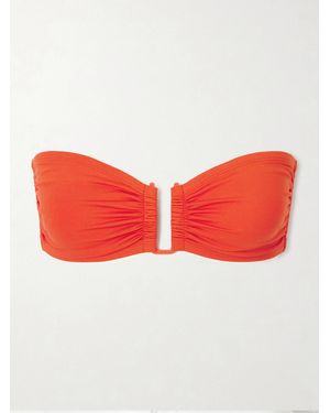 Eres Les Essentiels Show Bandeau Bikini Top - Red