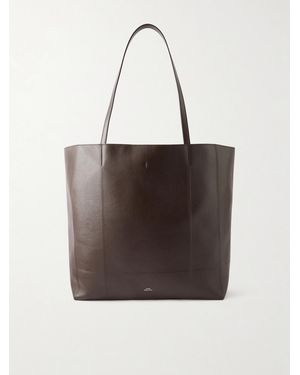 TOTEME Roam Leather Tote - Natural
