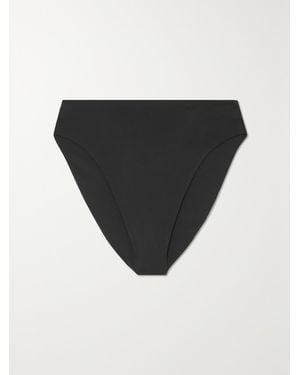 Form and Fold The 90S Rise Recycled Bikini Briefs - Black
