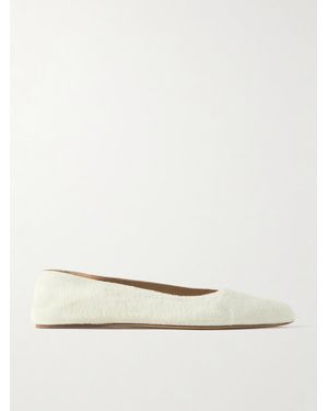 Gabriela Hearst Andre Ballerinas Aus Kalbshaar - Natur