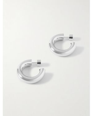 Jennifer Fisher Jamma Huggies-Plated Hoop Earrings - Natural