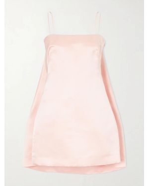 Givenchy Cape-Effect Silk-Satin Mini Dress - Pink