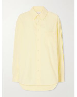 Matteau Organic Cotton-Poplin Shirt - Yellow