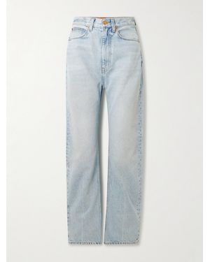 Jamie Haller The Fan Mid-Rise Wide-Leg Jeans - Blue