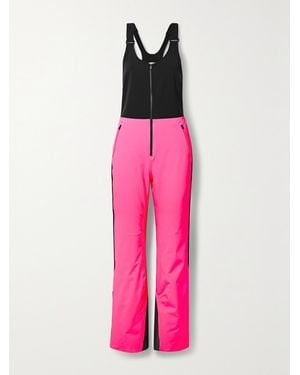 Aztech Mountain Ski Salopettes - Pink