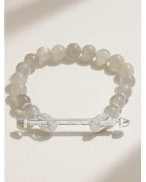 ANANYA Chakra 18-Karat Multi-Stone Bracelet - Natural