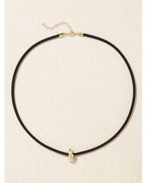 Mizuki Kordelkette Mit Diamant Und Details Aus 14 Karat - Natur