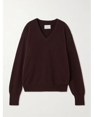 Ssstein Brushed-Cashmere Sweater - Red