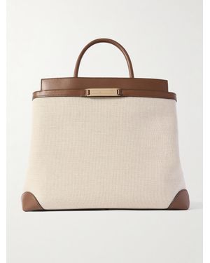 Bally Deco Daily Tote Aus Canvas Mit Lederbesätzen - Natur
