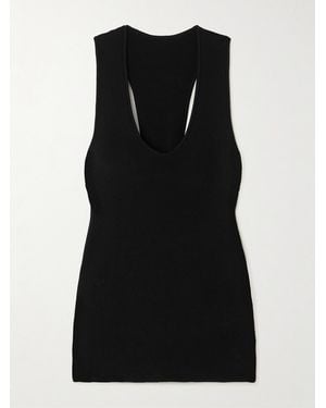 St. Agni Tencel Lyocell-Blend Tank - Black