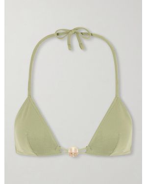 Eres Alva Bikini Top - Green