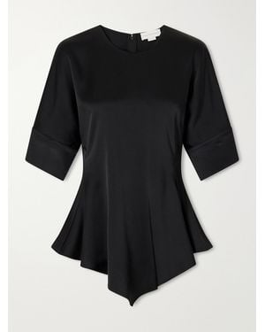 Stella McCartney Satin Blouse - Black